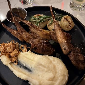 4747 LIC - Lamb chops with mashed potatoes - Mediterranean Near Me - Long Island City, New York