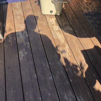 Cal Preserving - Old stain - water based product down 2 years ago - Fences & Gates Near Me - Mountain View, California