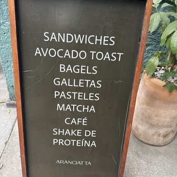 Aranciatta - High level menu - Vegan Near Me - Ciudad de México, DIF