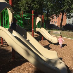 Thames Street Park - If your kids like slides, or if you do, this is the place for you!