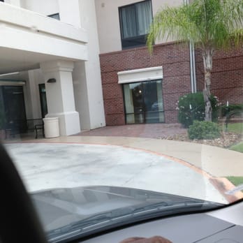 SpringHill Suites by Marriott Houston Pearland - Slippery front walk way. Just fell on my butt. Who the heck paints an acrylic slippery paint on the side walk to your front entr - Hotels Near Me - Pearland, Texas SpringHill Suites by Marriott Houston Pearland - Slippery front walk way. Just fell on my butt. Who the heck paints an acrylic slippery paint on the side walk to your front entr - Hotels Near Me - Pearland, Texas