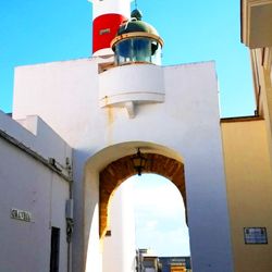 El Faro de Rota - El Faro de Rota 2-7-18 -- los dos faros de Rota, viejo y nuevo (old and new versions of lighthouse)