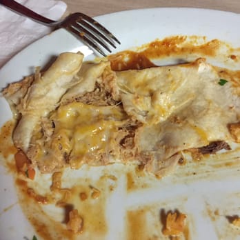 El Mariachi - This is their chicken burrito. Kinda sad. - Mexican Near Me - Kapolei, Hawaii