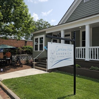 Carolina Hills Sandwich - Front of Carolina Hills, patio and porch seating. - Sandwiches Near Me - North Augusta, South Carolina Carolina Hills Sandwich - Front of Carolina Hills, patio and porch seating. - Sandwiches Near Me - North Augusta, South Carolina