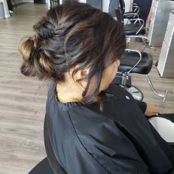 Color Pop Salon - Finished wedding updo? Pretty rough! - Hair Salons Near Me - Spring, Texas