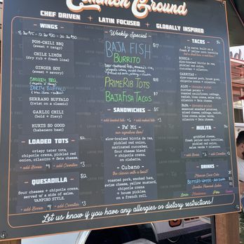 Common Ground Mobile Kitchen - Menu. Lots of amazing items - Food Trucks Near Me - Anaheim, California Common Ground Mobile Kitchen - Menu. Lots of amazing items - Food Trucks Near Me - Anaheim, California