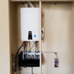 The Plumbing Company - Navien Tankless Water Heater installation