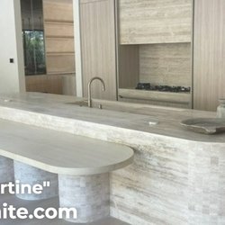 G & G Granite & Quartz - Travertine Countertops installation