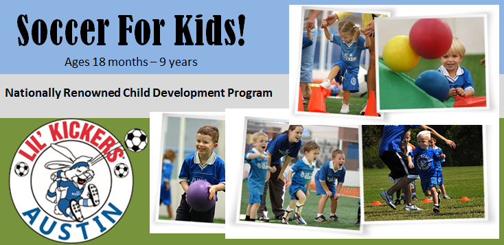 Lil Kickers Austin - Lakeway Logo