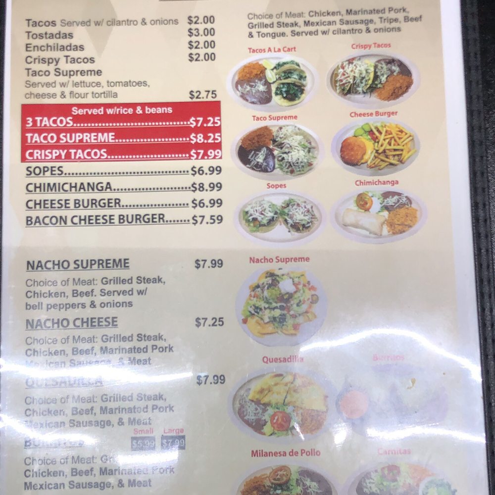 Taqueria Carlito - Menu - Mexican Near Me - Eagle Rock, Missouri Taqueria Carlito - Menu - Mexican Near Me - Eagle Rock, Missouri