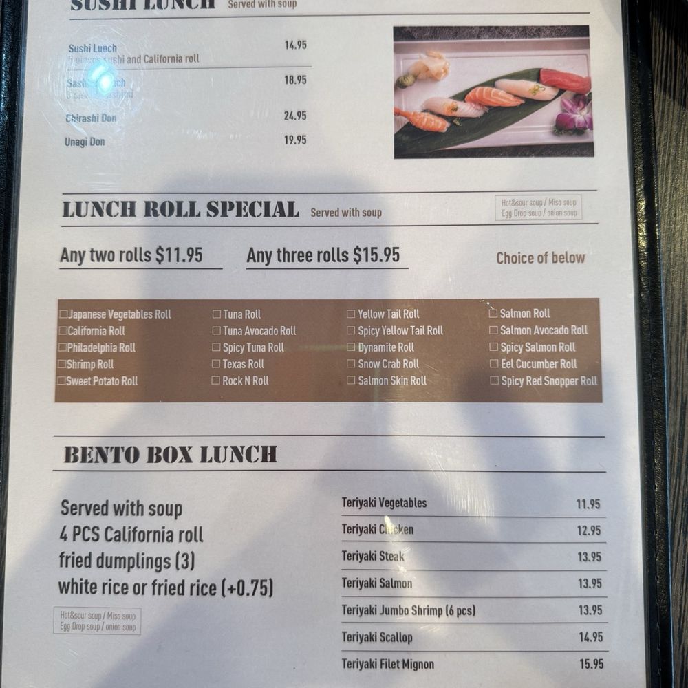 Tokyco Bao - Lunch menu - Sushi Bars Near Me - Sugar Land, Texas