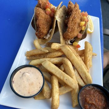 Harrison's Landing - Shrimp Tacos - Seafood Near Me - Corpus Christi, Texas