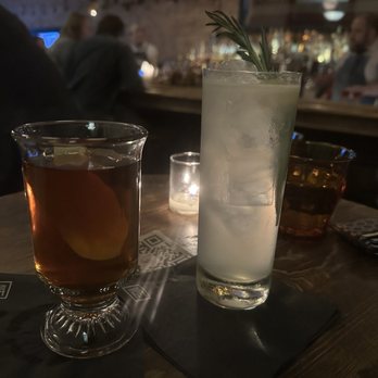 Union Lodge No.1 - Red white and blue; house Collins - Cocktail Bars Near Me - Denver, Colorado