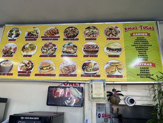 Menu photo 1 Ricos Tacos Fresno, CA Menu photo 1 Ricos Tacos Fresno, CA