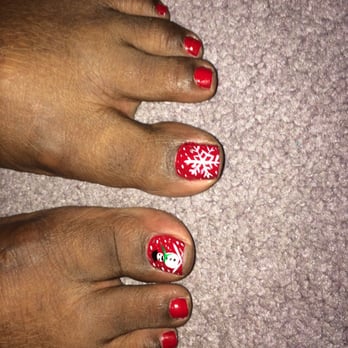 Gold Star Nails - Christmas design - Nail Salons Near Me - Lake Forest, California Gold Star Nails - Christmas design - Nail Salons Near Me - Lake Forest, California