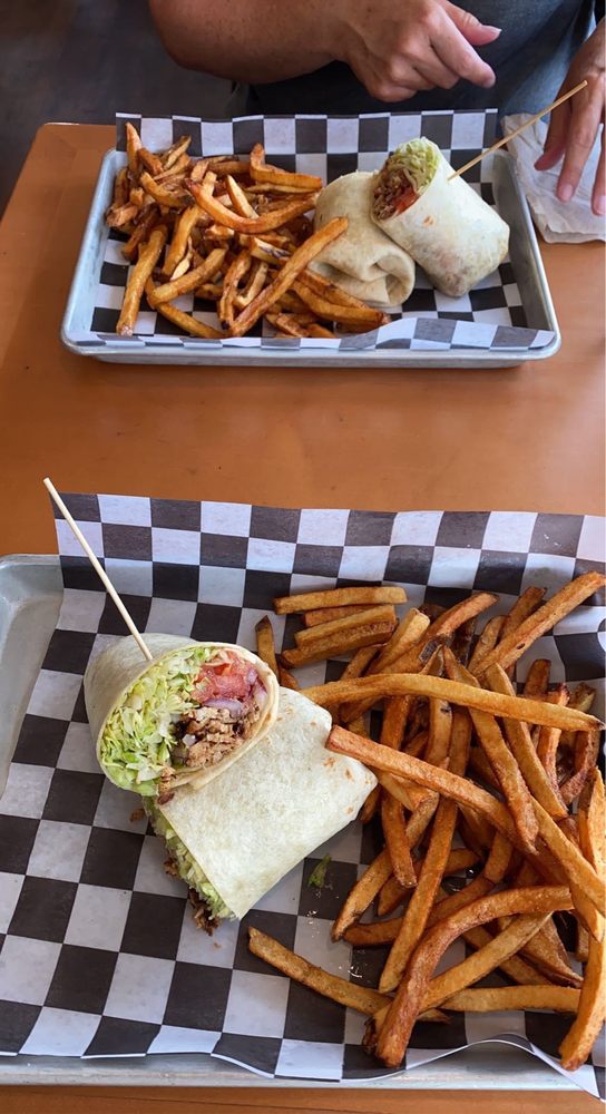 Food from Burger Bar