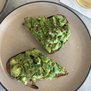 La Fe - Avocado toast (no egg, vegan - can add egg!) - Lounges Near Me - Los Angeles, California