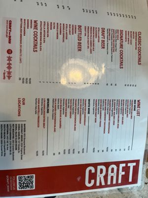Menu photo 6 CRAFT Bayside Miami, FL Menu photo 6 CRAFT Bayside Miami, FL