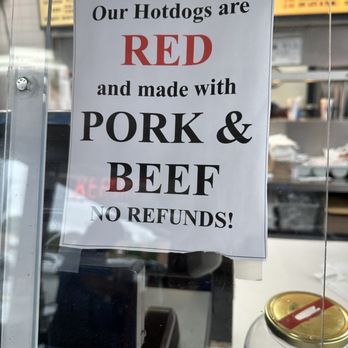Kermit's Hot Dog House - a sign in the window - Hot Dogs Near Me - Winston Salem, North Carolina