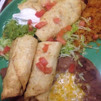 Los Dos Amigos Hacienda - Chicken flautas. - Mexican Near Me - Eugene, Oregon