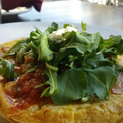 Ado's Kitchen & Bar - Tortilla Española with goat cheese.