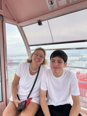 Tempozan Ferris Wheel by null