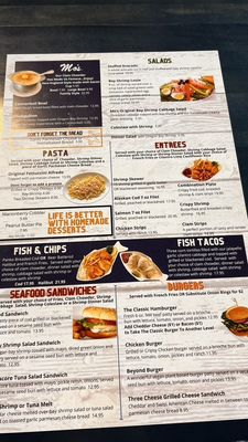 Menu photo 1 Mo's Seafood & Chowder Portland, OR Menu photo 1 Mo's Seafood & Chowder Portland, OR