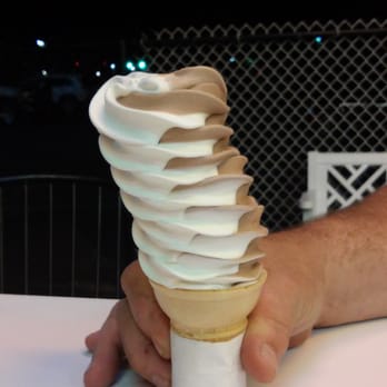 The Jolly Cow - A medium chocolate-vanilla swirl soft-serve cone - Ice Cream & Frozen Yogurt Near Me - Lake Katrine, New York The Jolly Cow - A medium chocolate-vanilla swirl soft-serve cone - Ice Cream & Frozen Yogurt Near Me - Lake Katrine, New York