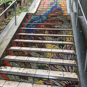 Hidden Garden Steps - Public Art Near Me - San Francisco, California Hidden Garden Steps - Public Art Near Me - San Francisco, California