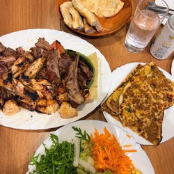 Mangal Ocakbasi - 10-16-2022 Mangal Platter and an order of Lanmacun