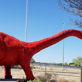 Large Red Dinosaur - Landmarks & Historical Buildings Near Me - Albuquerque, New Mexico