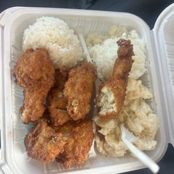 Jed's Lunchwagon & Catering - Crispy chicken plate