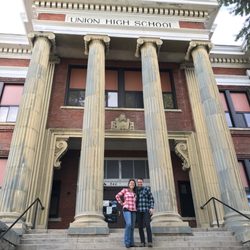 Union School District 5 - Union High School, an amazing historic building in Union, OR.