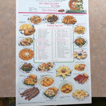Lee's Chinese Restaurant - Standard Chinese restaurant menu - Chinese Near Me - Jersey City, New Jersey