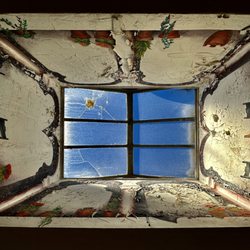 Amargosa Hotel - Murals around the skylights