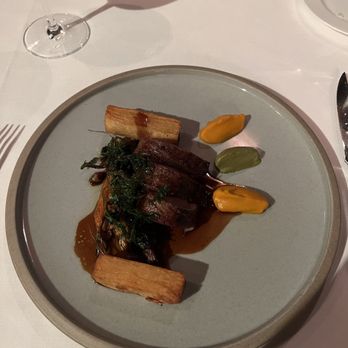 Five Sails Restaurant - Venison tenderloin - French Near Me - Vancouver, British Columbia Five Sails Restaurant - Venison tenderloin - French Near Me - Vancouver, British Columbia