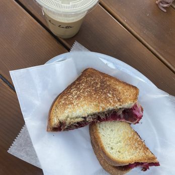 Tatte Bakery & Cafe | Foggy Bottom - Pork grilled cheese with beet and honey halva latte - Cafes Near Me - Washington, DC, District of Columbia Tatte Bakery & Cafe | Foggy Bottom - Pork grilled cheese with beet and honey halva latte - Cafes Near Me - Washington, DC, District of Columbia