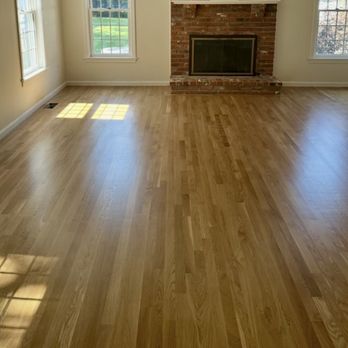 Diamond Flooring - Beautiful new white oak flooring with no stain and commercial grade water-based polyurethane. - Flooring Near Me - Boston, Massachusetts