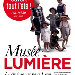 Institut Lumière - Ouvert tout l'été ! de 10h à 18h30 (sauf lundi)  Le musée Lumière vous accueille tout l'été pour découvrir la Villa des Frères Lumière