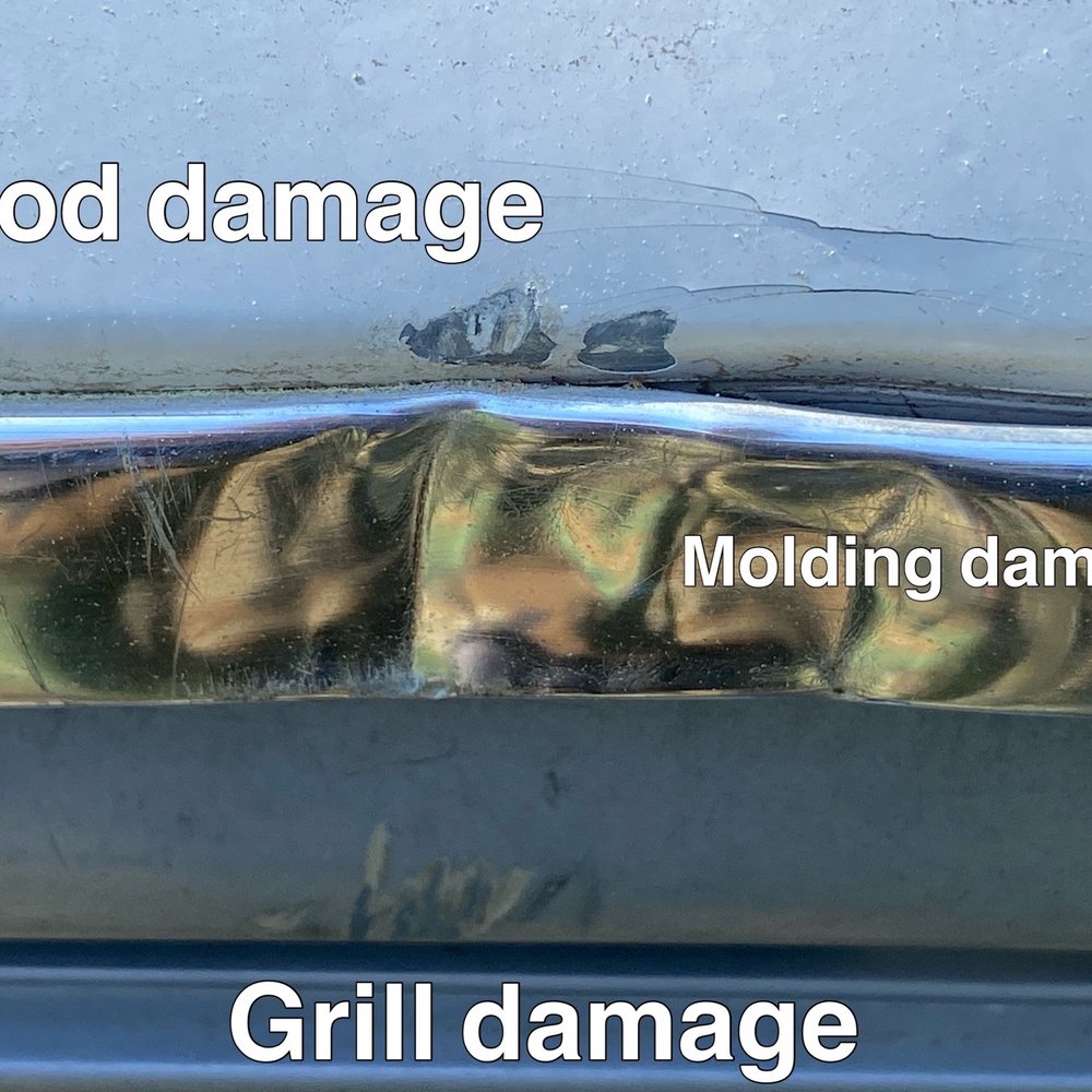 Ray's Truck Service & RV - Hood damage, chrome molding damage, & grill damage. - Auto Repair Near Me - Spokane, Washington Ray's Truck Service & RV - Hood damage, chrome molding damage, & grill damage. - Auto Repair Near Me - Spokane, Washington