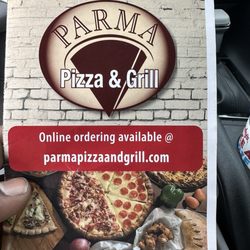 Parma Pizza & Grill - Menu