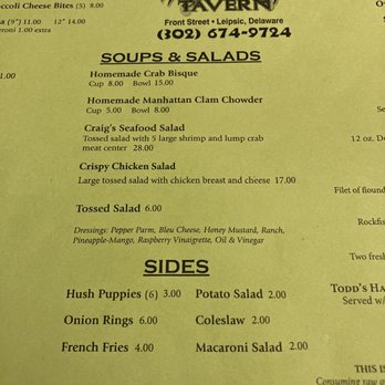 Sambo's Tavern - Middle food menu - Bars Near Me - Dover, Delaware Sambo's Tavern - Middle food menu - Bars Near Me - Dover, Delaware