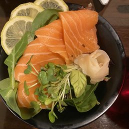 Salmon Sashimi Salmon Sashimi