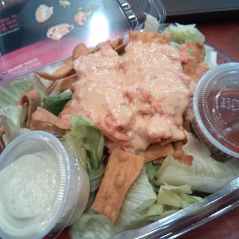 Ninja Sushi - Spicy ahi salad comes with two different kinds of dressing. - Sushi Bars Near Me - Waipahu, Hawaii