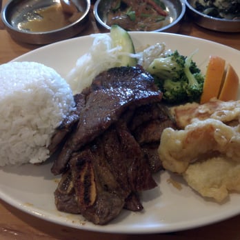 Moa Korean BBQ - galbi - lunch special plate - Korean Near Me - Pleasant Hill, California