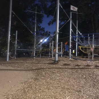 Burnside Park - Kids' Play Area (at night) - Parks Near Me - Providence, Rhode Island