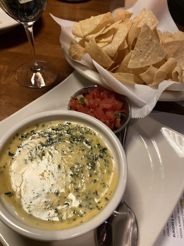 Order MEXICO CITY SPINACH CON QUESO food online from J. Alexander's Restaurant store, Baton Rouge on bringmethat.com