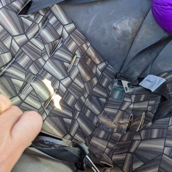 Budget Rent A Car System - Food stains all over the car seat. Absolutely disgusting. Can't believe I had to strap my child into this. - Car Rental Near Me - Hanover, Maryland