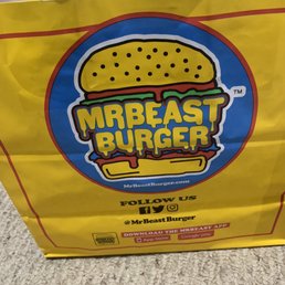 Mr beast burger bag Mr beast burger bag