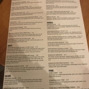 Rangoon Burmese Kitchen - Burmese Near Me - Honolulu, Hawaii
